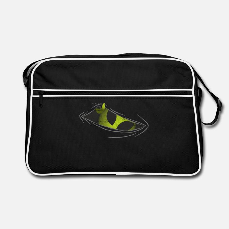 Extraterrestre drôle regarde du ventre Sac Retro