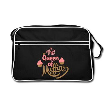 muffins - Sac Retro - noir/blanc - Devant