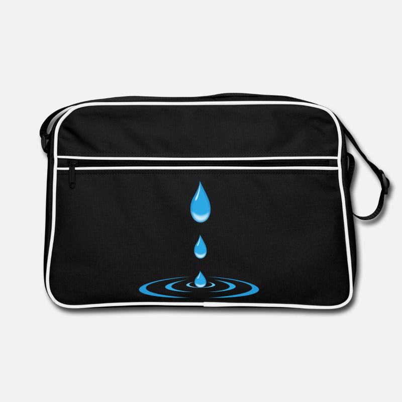 drops and waves Retro Bag