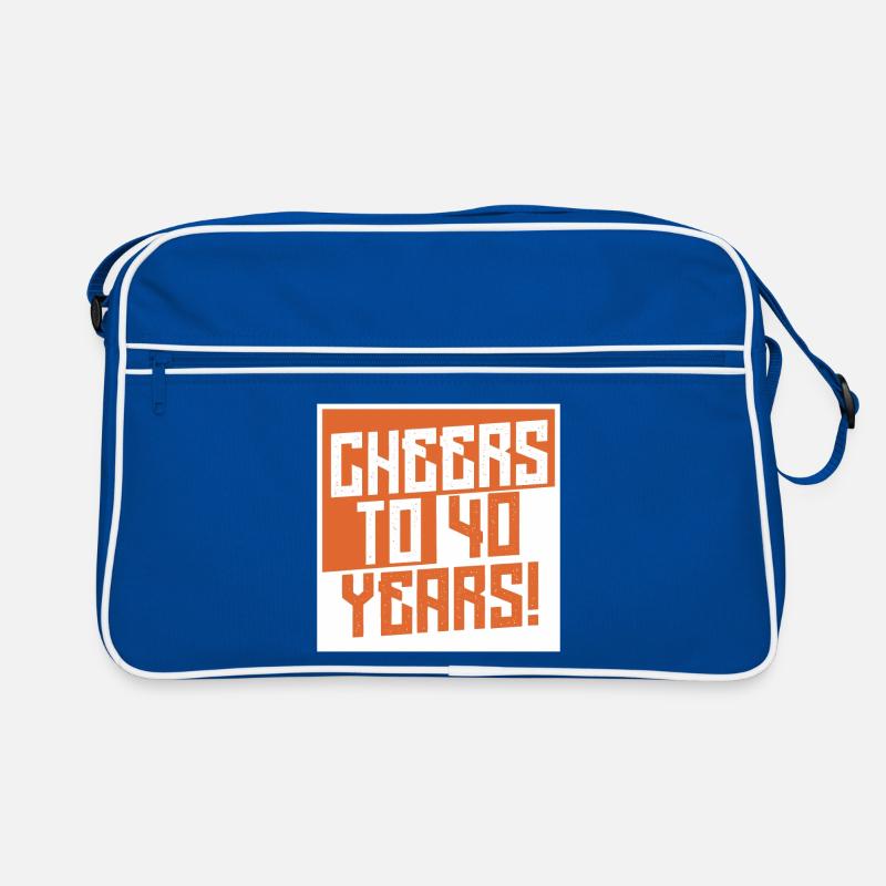 Vive nos 40 ans Sac Retro