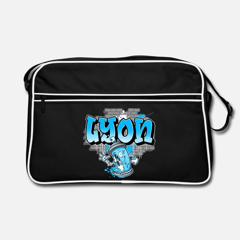 Lyon Graffiti Retro Tasche