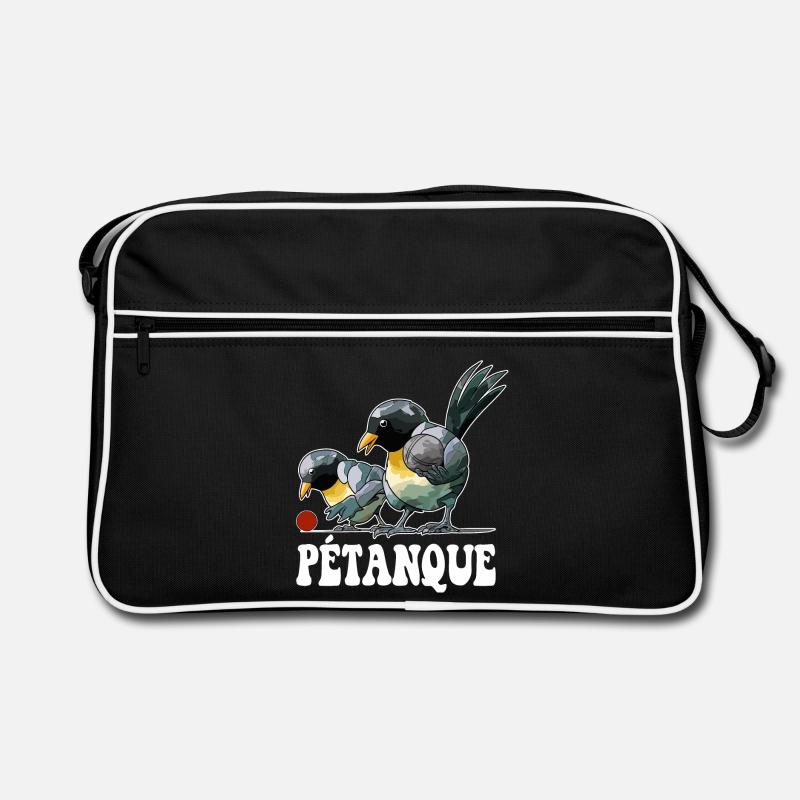 Boules de boules de boules pour pétanque Sac Retro