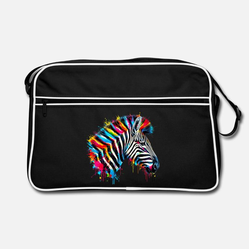 Zebra Retro Tasche