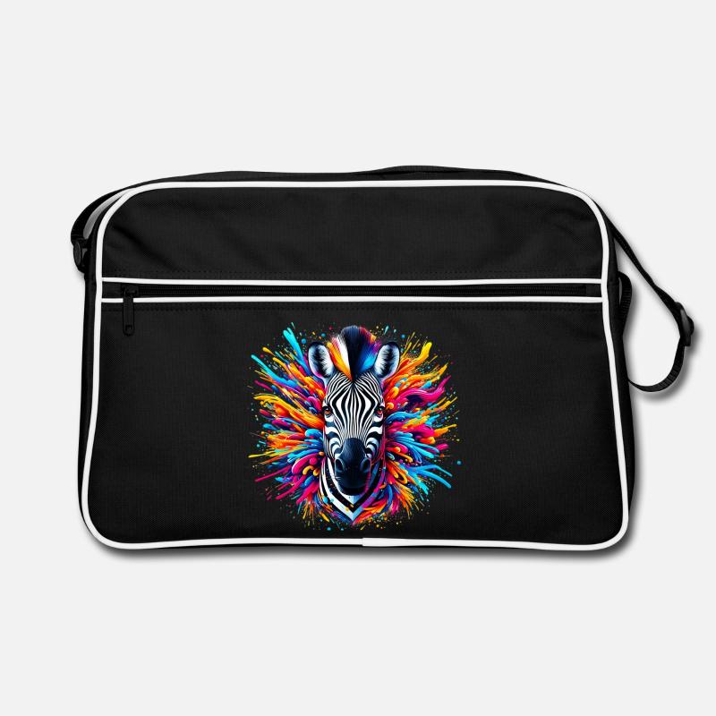 Zebra Retro Tasche