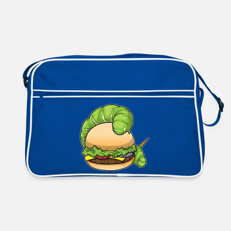 Caterpillar Cheeseburger Retro Bag