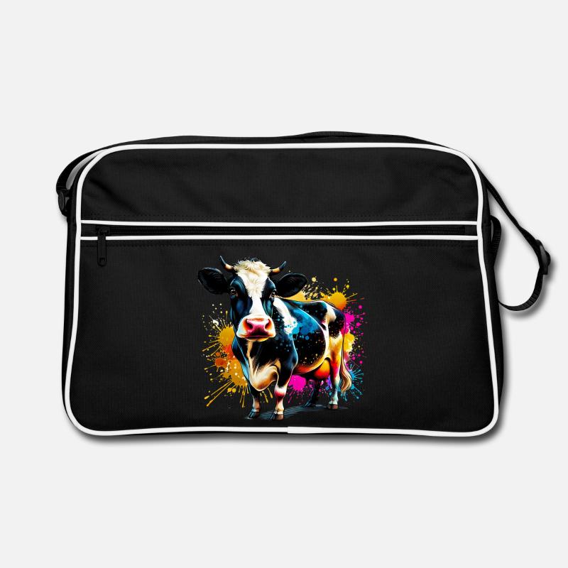 Kuh Retro Tasche