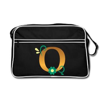 O - Sac Retro - noir/blanc - Devant