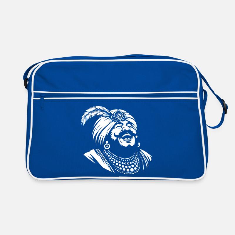 Laughing Ali Baba Design Retro Bag