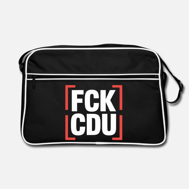 FCK CDU - Anti CDU/CSU Logo Retro Bag