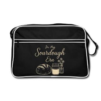 Baking Baker Sourdough In My Sourdough Era - Retro Bag - black/white - Front