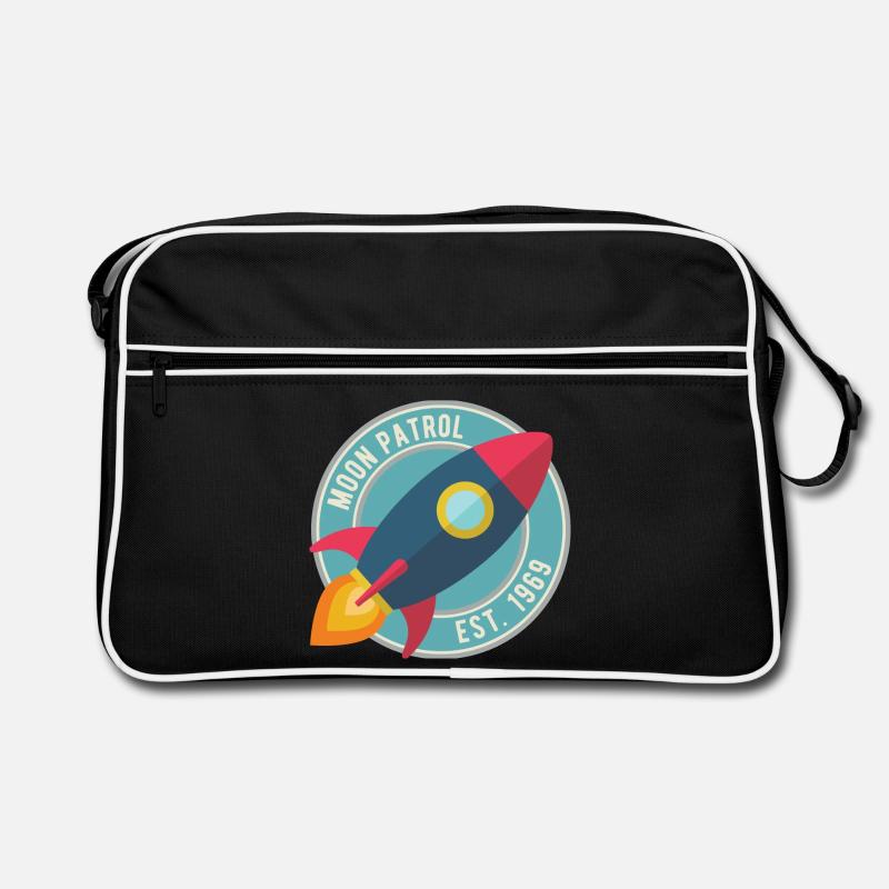 Fusée Moon Patrol Rocket Sac Retro