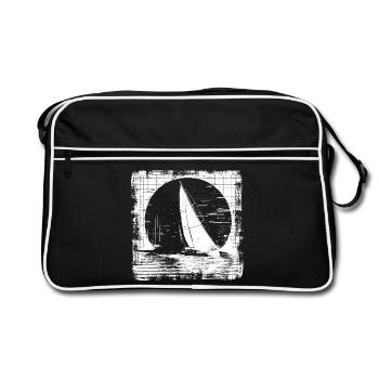 Sail - Retro Bag - black/white - Front