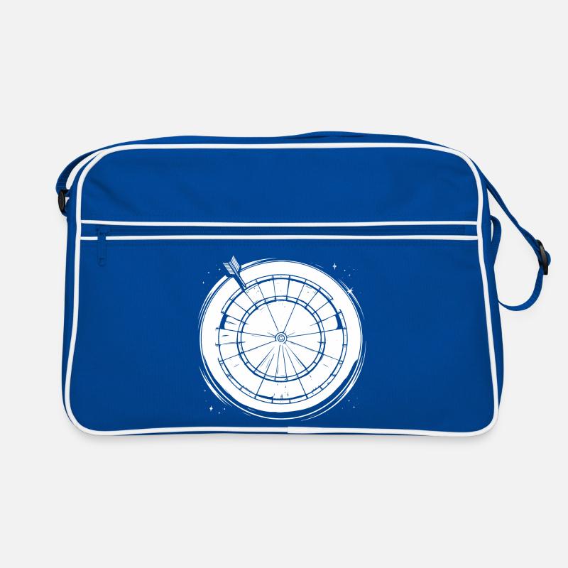 Dessin de fléchettes Sac Retro
