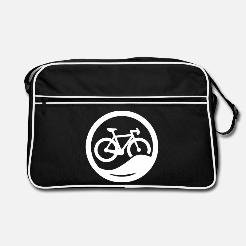 Bicycle Drawing Retro Bag