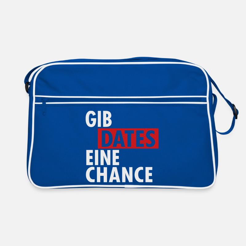 Give dates a chance Retro Bag