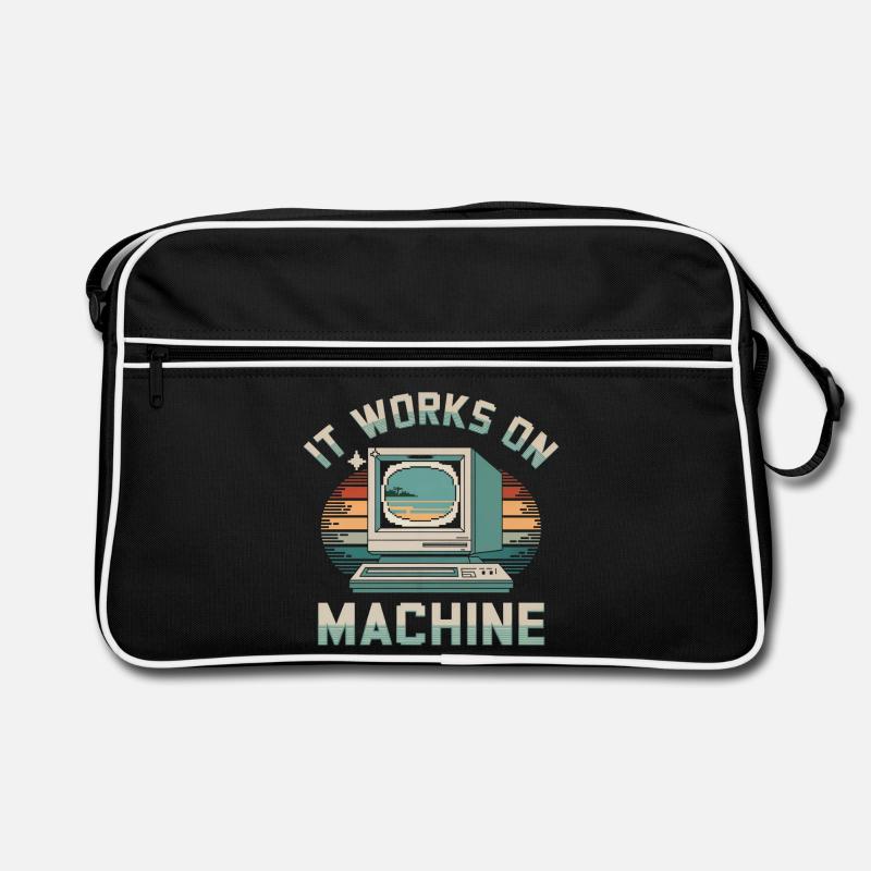 Programmeur Humour Sac Retro