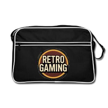 Jeux rétro - Sac Retro - noir/blanc - Devant