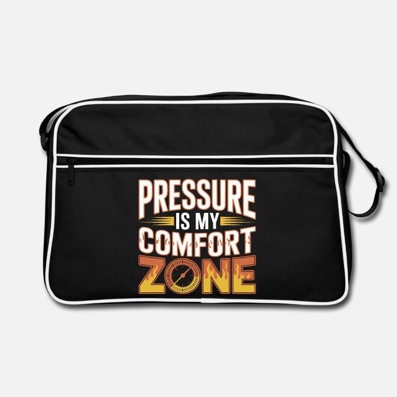 Fire Engineer Pressure Is My Comfort Pump Operator Retro Bag