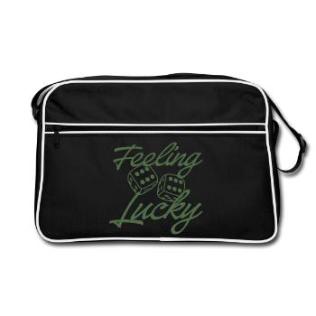 Scénario de Healing Dice - Sac Retro - noir/blanc - Devant