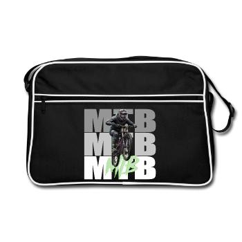 VTT - Sac Retro - noir/blanc - Devant