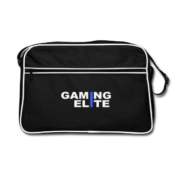 Gaming Elite - Retro Bag - black/white - Front