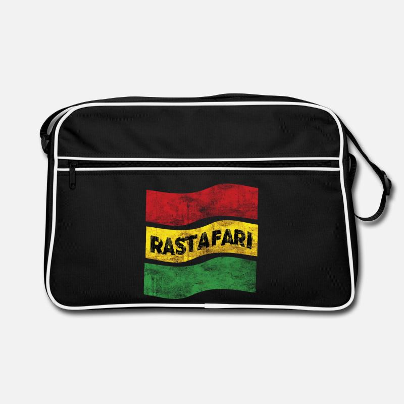 Rastafari Drapeau Sac Retro