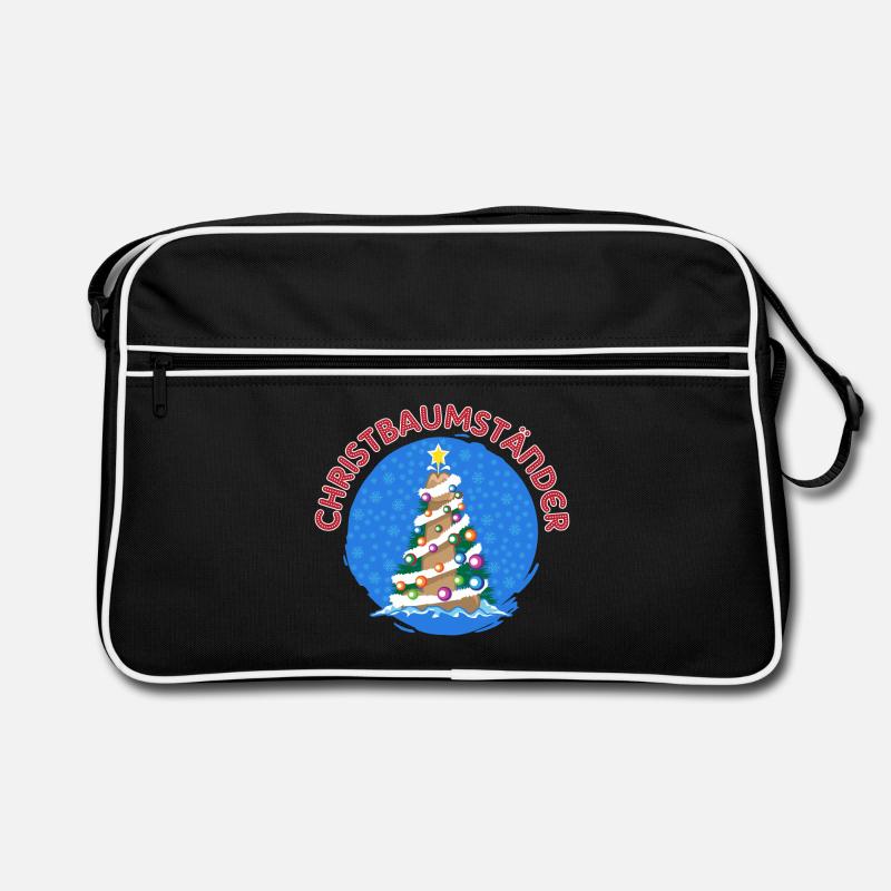 Christmas tree stand Wordwitz Xmas tree Retro Bag