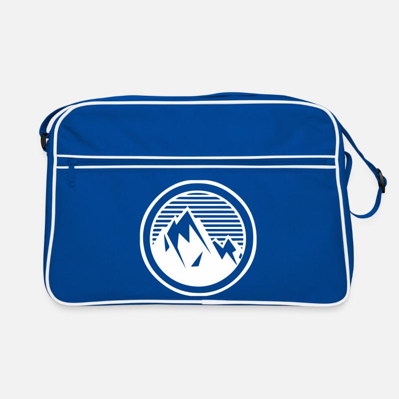 Montagnes en cercle Sac Retro