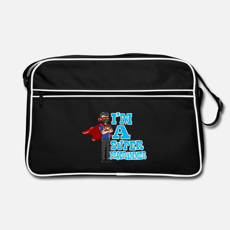 Programmer computer science gift Retro Bag