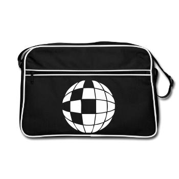 Boule disco boule disco - Sac Retro - noir/blanc - Devant