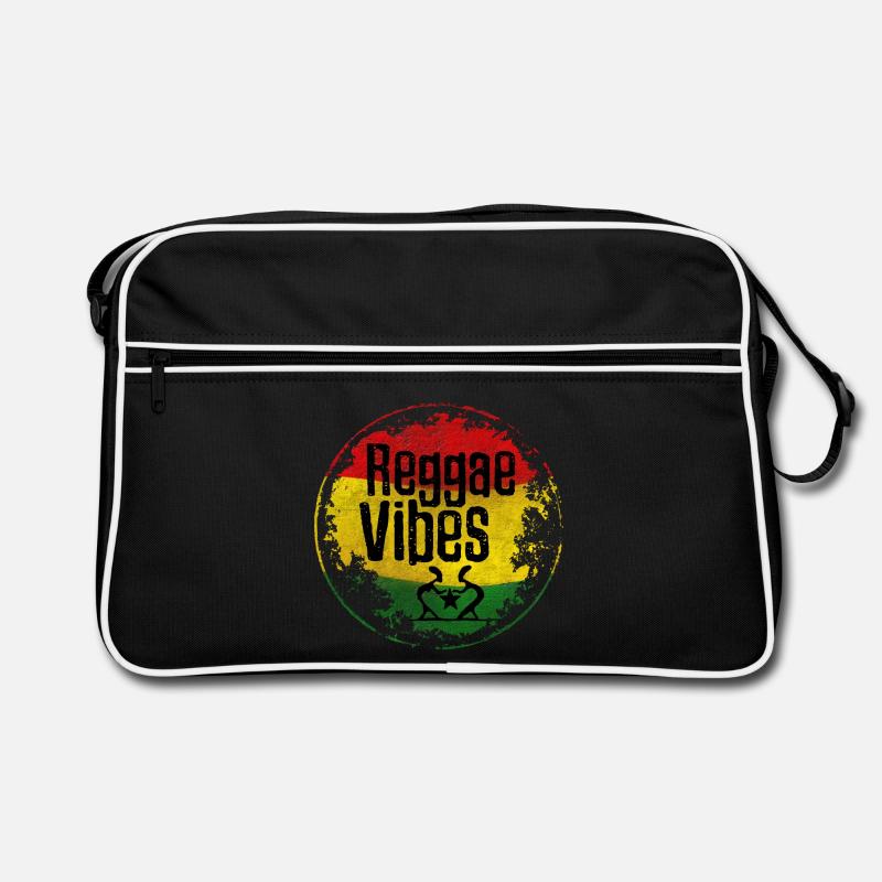 Reggae Vibes Peace Love Retro Bag