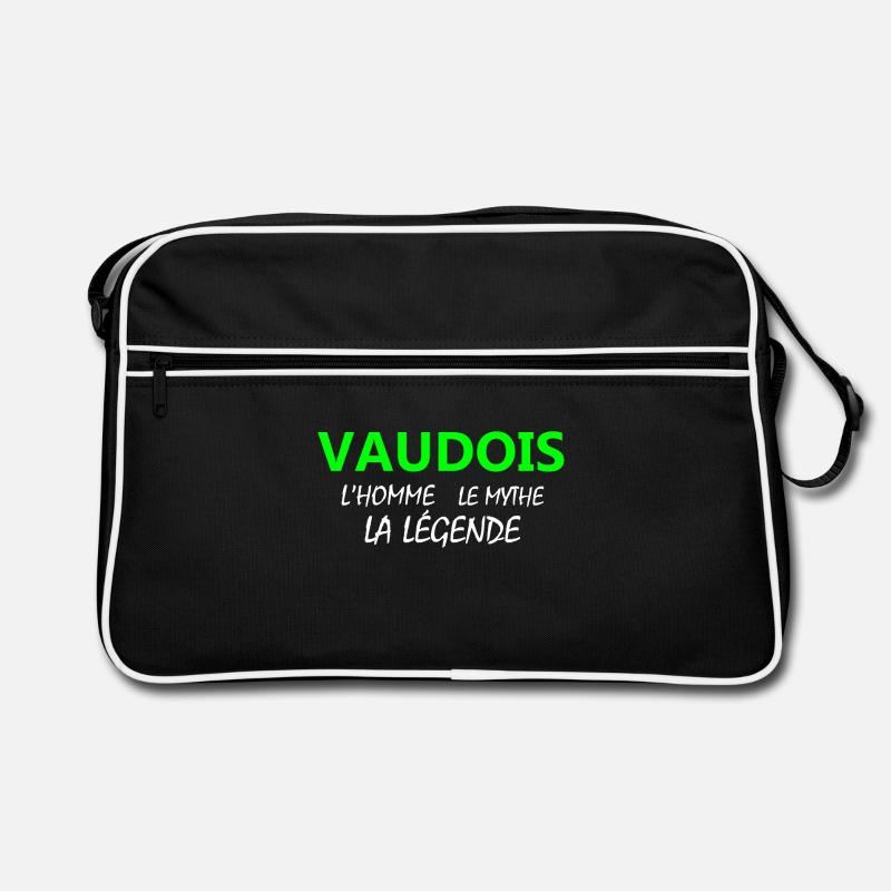 Waadtländer Legendenmuster Retro Tasche