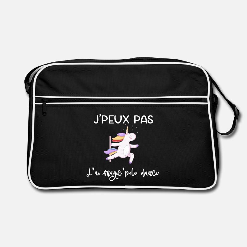 Ich kann nicht, ich habe Magic'Pole Dance Retro Tasche