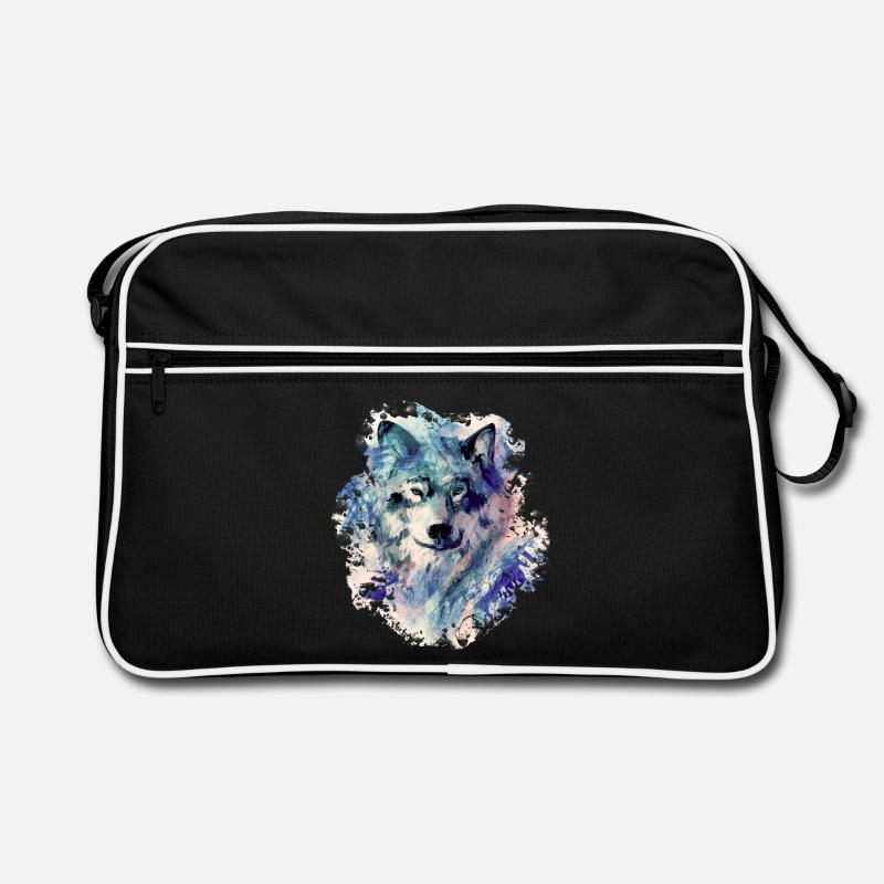 Wolf in the North Retro Bag