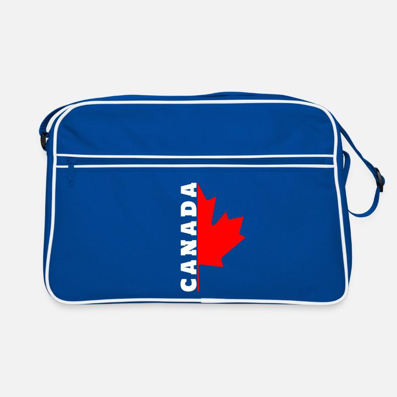 I love Canada design with maple leaf / gift Retro Bag
