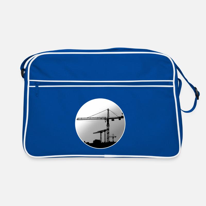 Kranführer Kran Retro Tasche