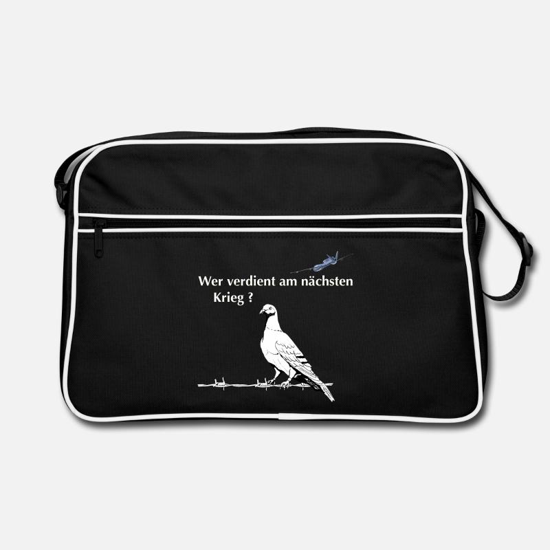 Friedenstaube Retro Tasche