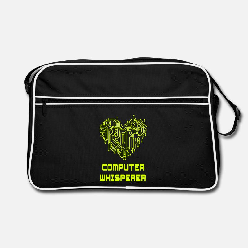 Computer Flüsterer Retro Tasche
