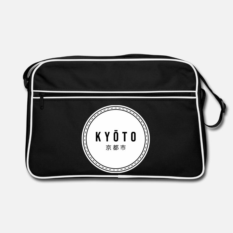 Kyoto - Sac Retro - noir/blanc