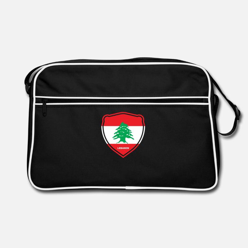 Libanon Beirut Libanese Libanesin Libanesisch LBN Retro Tasche