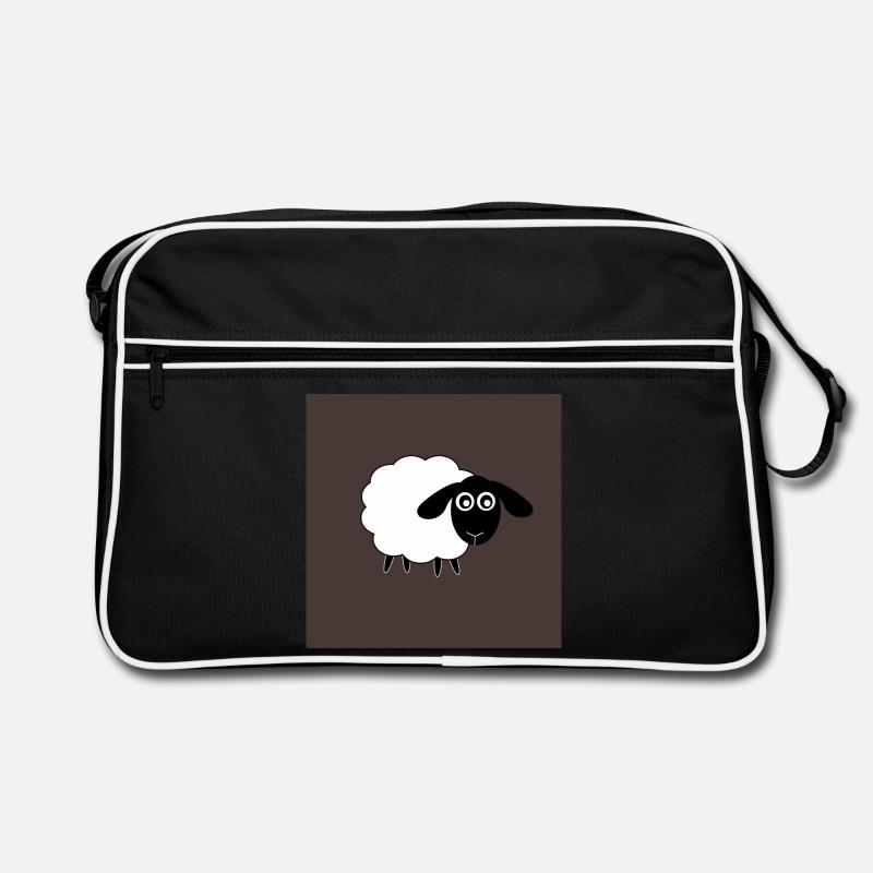 Schafe Schäfchen Lamm Retro Tasche