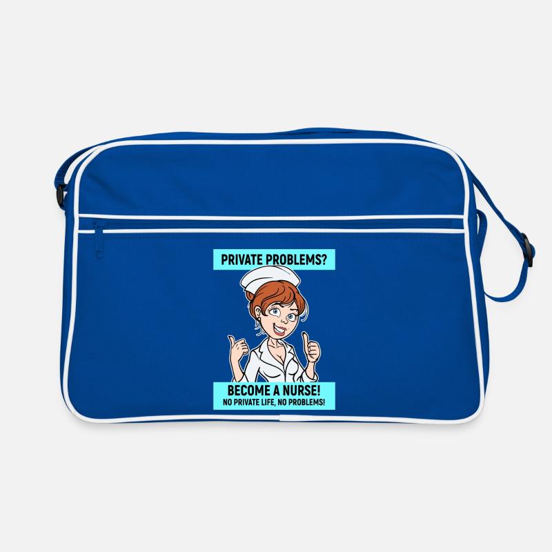 Nurse Funny Statement Nursing Profession Retro Bag