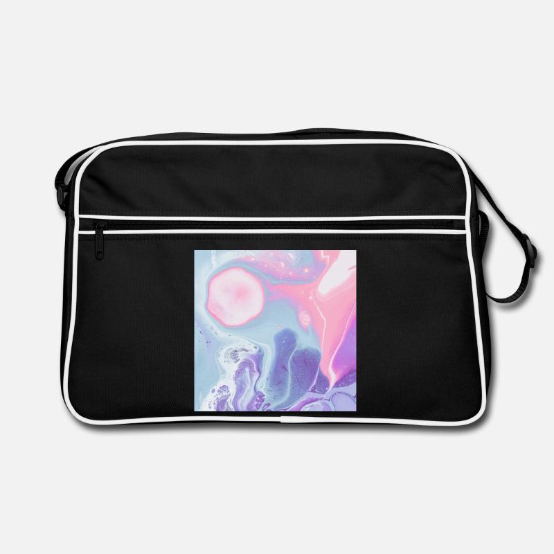 mouse pad colorful texture design Retro Bag