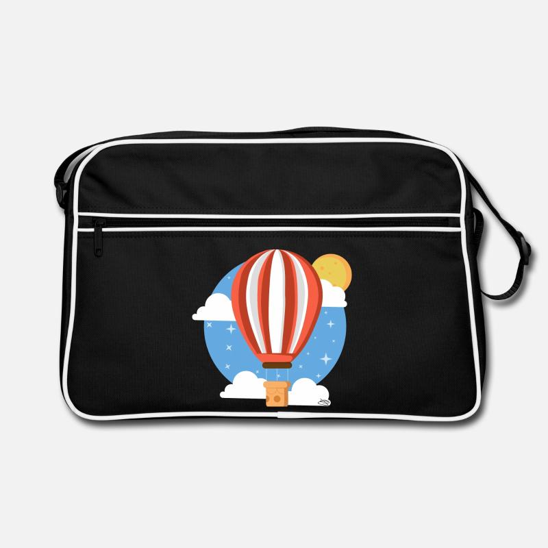 Ballon céleste coloré Sac Retro