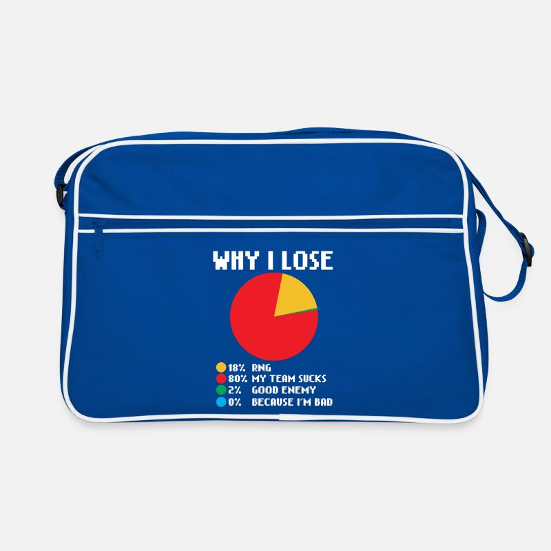 Statement Game Gamer Zocker Retro Bag