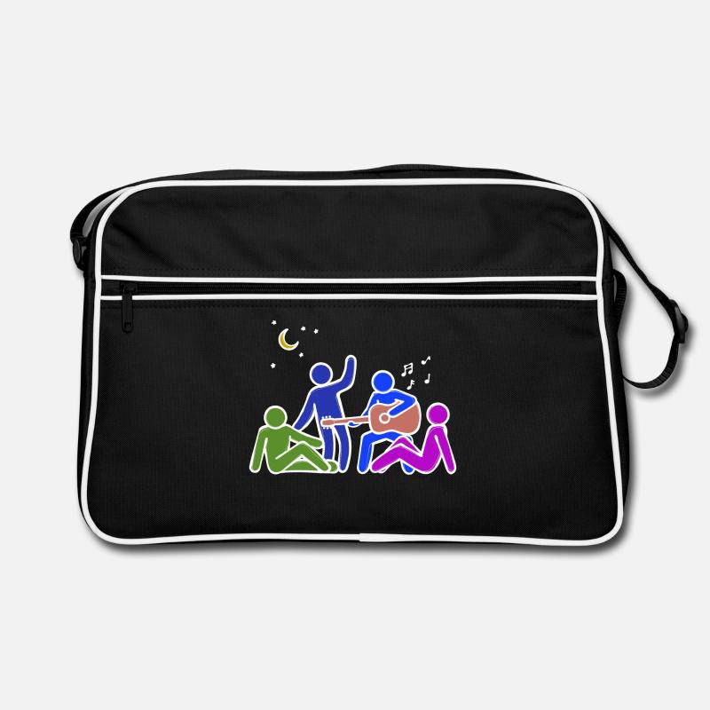 Freundschaft Buddy Beste Freunde Retro Tasche