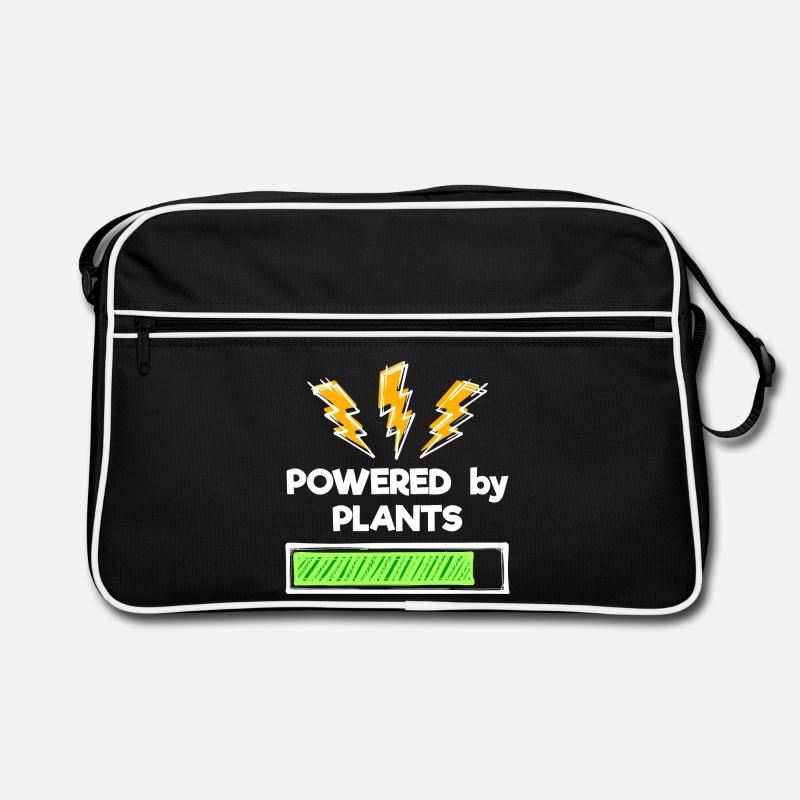 Umweltbewusst Vegan Statement Retro Tasche