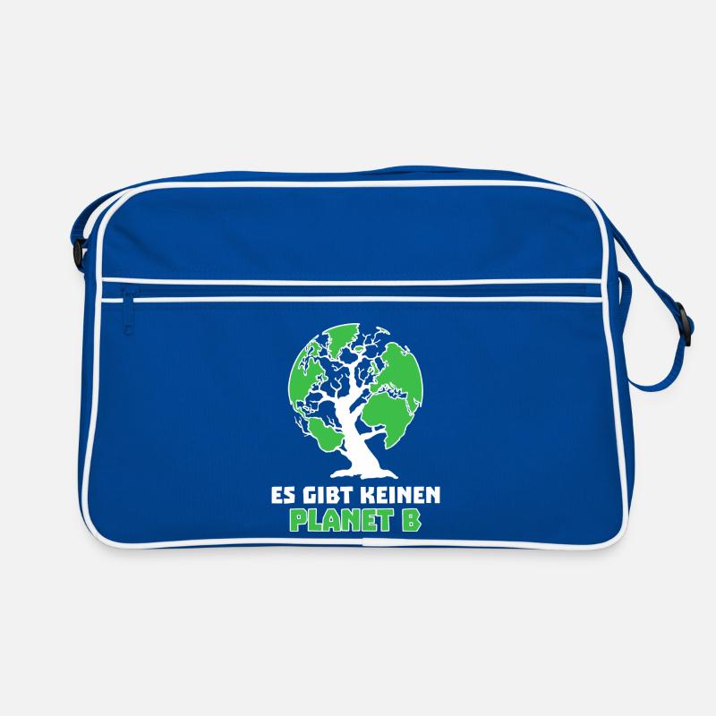 Baum Mutter Erde Planet Umwelt Statement Retro Tasche