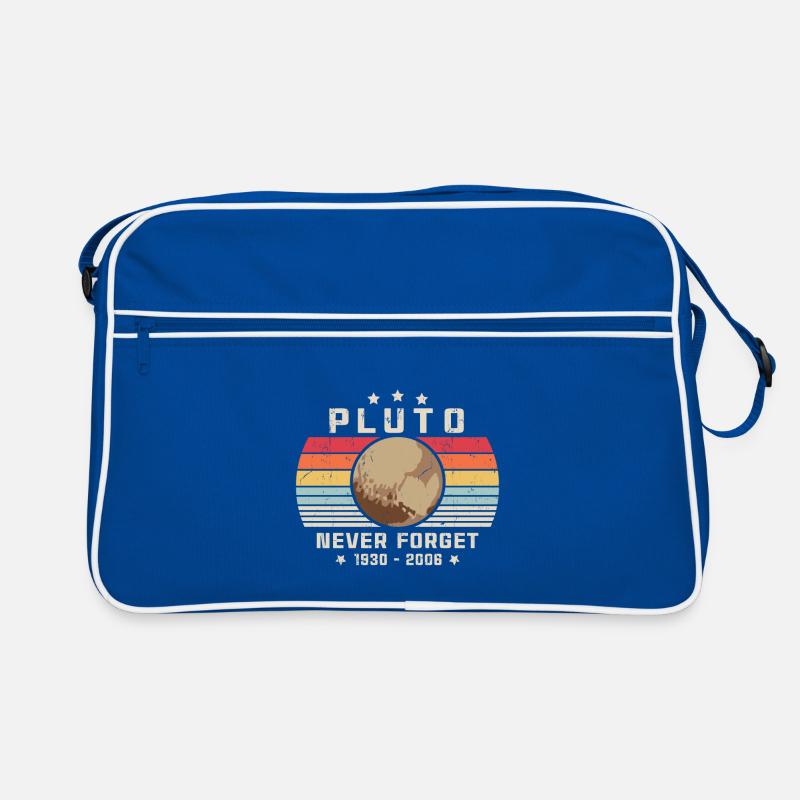 Never Forget Pluto Retro Bag