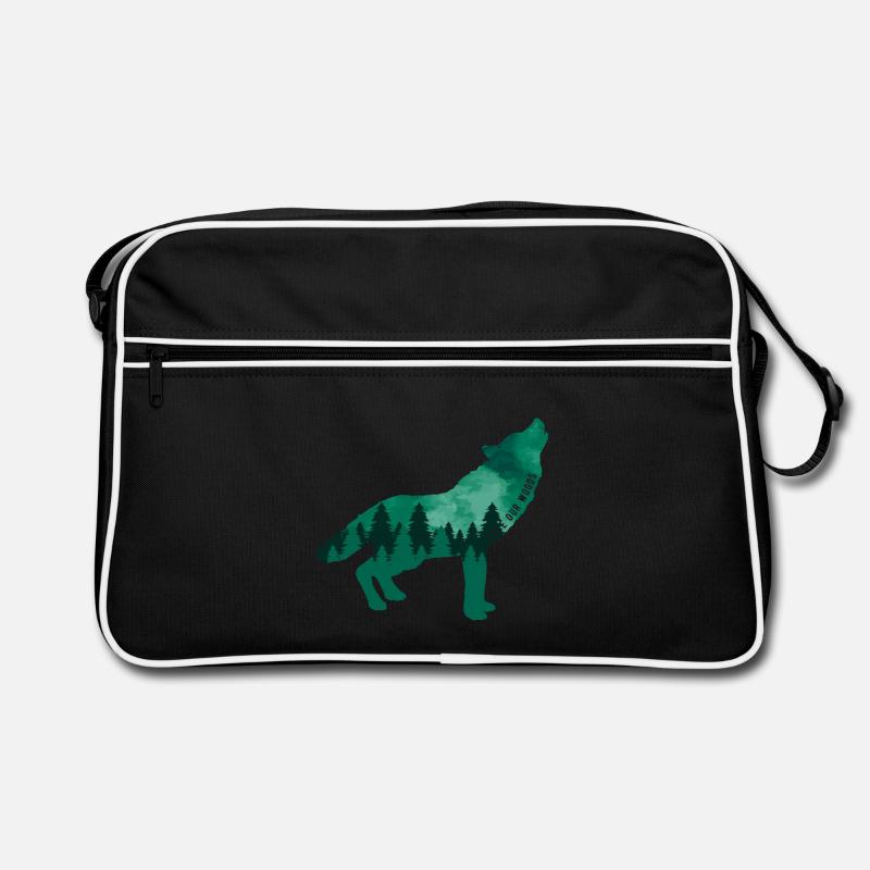 Changement climatique Protection de l’environnement Wolf Durable Sac Retro